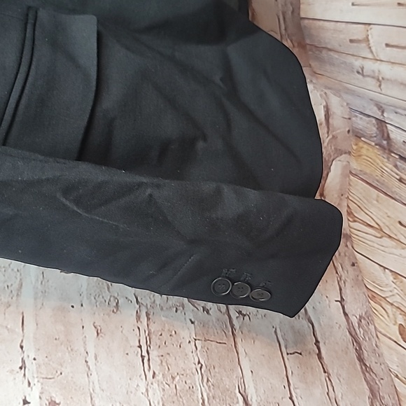 the loft blazer jacket black size 8 new nwt - Picture 2 of 7